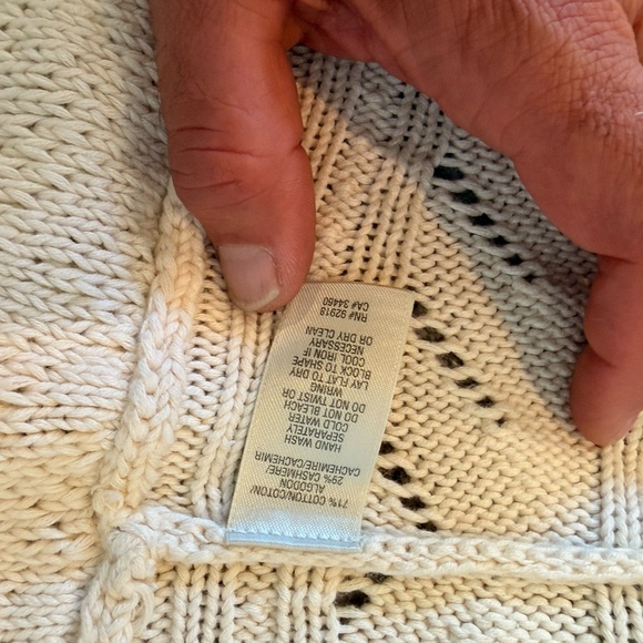 YTG Juicy Couture Open Knit Wrap Cardigan Womans SZ Med Y2k Coquette Romantic - Picture 10 of 14